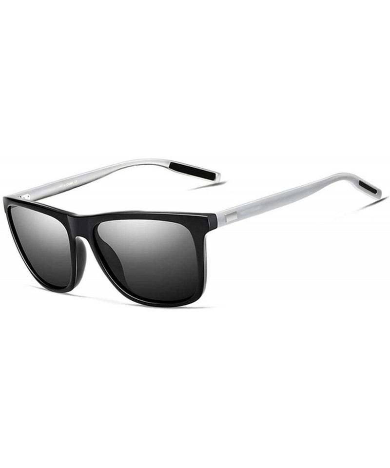 Unisex Retro Aluminum+TR90 Sunglasses Polarized Lens Vintage