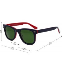 Wayfarer Classic Acetate Great Vision Rivet Sunglasses Glass lens/Polarized lens for Adult and teenager choice - C118DZLC8H5 ...