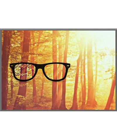 Rimless Oversized Sunglasses for Men Windproof Semi-rimless Women Sun Glasses Fashion - Brown Lens - C518IS8EUXH $7.89