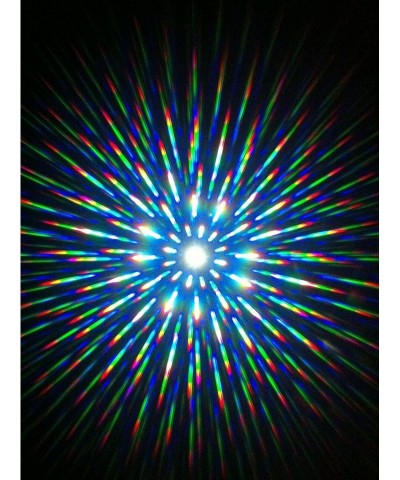 Wayfarer Diffraction 3D Rainbow Fireworks Prism Effect Glasses - Glow Orange - CX17YLTHQO7 $11.20