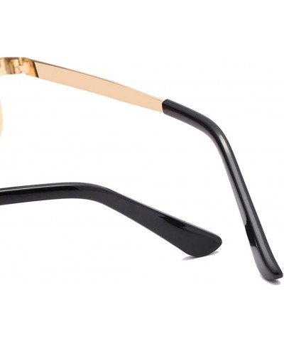 Square Unisex Sunglasses Fashion Grey Drive Holiday Square Non-Polarized UV400 - Grey - CY18R82GDG7 $8.49