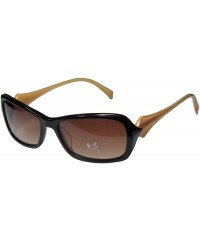 Goggle 6996k Womens/Ladies Designer Full-rim Gradient Lenses Sunglasses/Eyewear - Dark Brown / Beige - C211BOKEE9Z $15.96