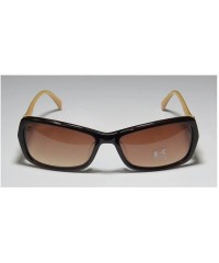 Goggle 6996k Womens/Ladies Designer Full-rim Gradient Lenses Sunglasses/Eyewear - Dark Brown / Beige - C211BOKEE9Z $15.96