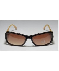 Goggle 6996k Womens/Ladies Designer Full-rim Gradient Lenses Sunglasses/Eyewear - Dark Brown / Beige - C211BOKEE9Z $15.96
