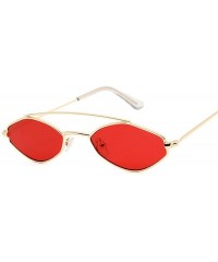 Shield Cute Sexy Ladies Cat Eye Sunglasses Women Metal Frame Fashion Vintage Gradient Sun Glasses UV400 Shades - CN198ZT37R2 ...