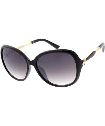 Butterfly Retro Fashion Simplicity Butterfly Frame Sunglasses B40 - Black - CI1929AZX3R $12.50