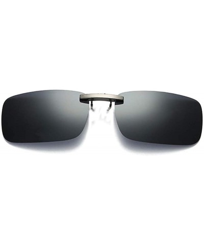 Aviator Aviator Sunglasses Detachable Driving Polarized - Gray - C718UL3CQO7 $9.40