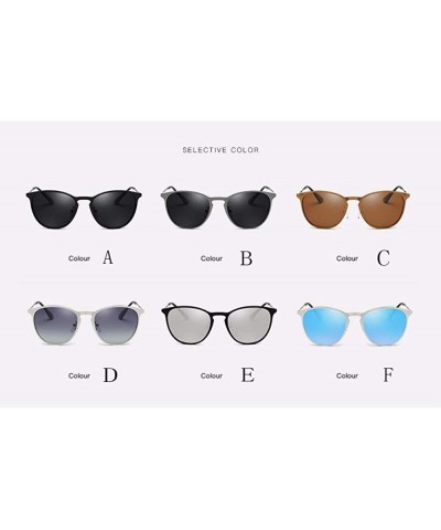 Aviator Polarized sunglasses Sunglasses Polarized sunglare Retro - E - CN18QC99ZQA $36.73