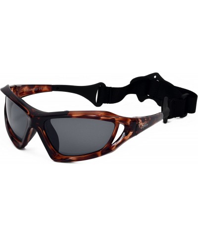 Sport Stealth Extreme Sports Floating Sunglasses - Tortoise Shell Pattern - CJ1869HCAHG $31.43