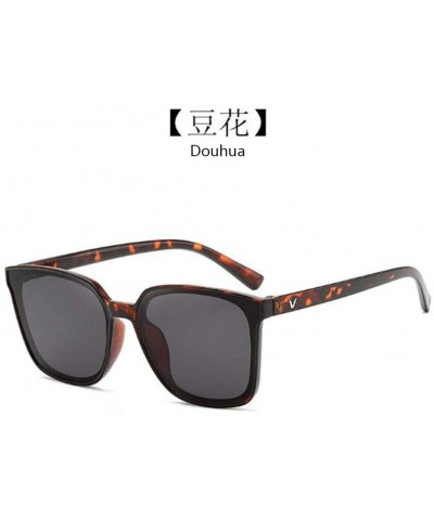 Sport UV Protection Glasses Male Sunglasses Female Sunglasses Big face Toad Eyes (Douhua) - Douhua - CU190HA880Y $15.68