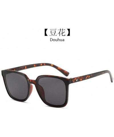 Sport UV Protection Glasses Male Sunglasses Female Sunglasses Big face Toad Eyes (Douhua) - Douhua - CU190HA880Y $9.78