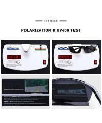Aviator DESIGN Men Classic Aluminum Alloy Sunglasses HD Polarized Sunglasses C01 Black - C03 Gray - CD18XGE6RUQ $30.13
