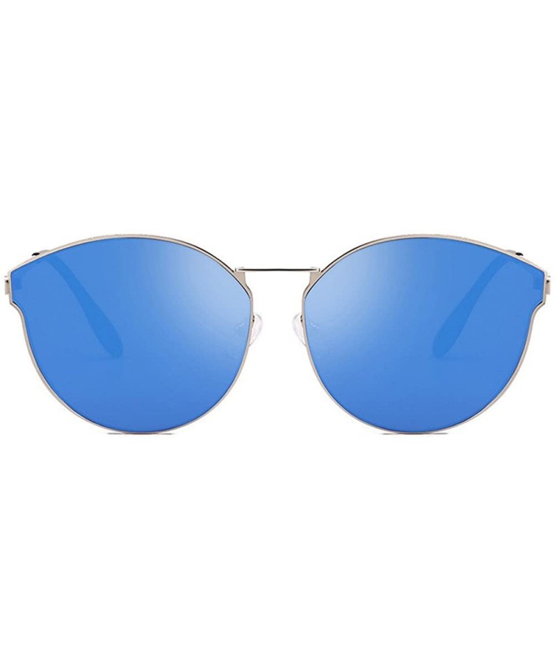 Oversized Sunglasses for Men Women Vintage Sunglasses Retro Oversized Glasses Eyewear - E - CC18QMW6M88 $14.29