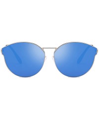 Oversized Sunglasses for Men Women Vintage Sunglasses Retro Oversized Glasses Eyewear - E - CC18QMW6M88 $14.29