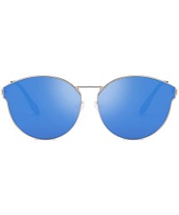 Oversized Sunglasses for Men Women Vintage Sunglasses Retro Oversized Glasses Eyewear - E - CC18QMW6M88 $14.29