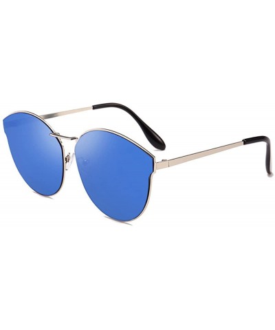 Oversized Sunglasses for Men Women Vintage Sunglasses Retro Oversized Glasses Eyewear - E - CC18QMW6M88 $6.57