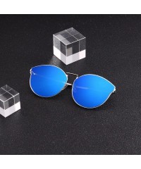 Oversized Sunglasses for Men Women Vintage Sunglasses Retro Oversized Glasses Eyewear - E - CC18QMW6M88 $14.29