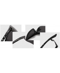 Goggle No polarized Sunglasses Protection Comfortable Designer - Grey - CU18KR8EA5X $35.83