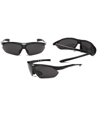 Goggle No polarized Sunglasses Protection Comfortable Designer - Grey - CU18KR8EA5X $22.16