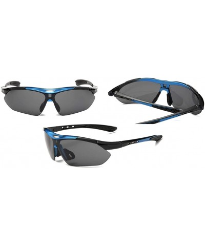 Goggle No polarized Sunglasses Protection Comfortable Designer - Grey - CU18KR8EA5X $22.16