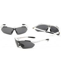 Goggle No polarized Sunglasses Protection Comfortable Designer - Grey - CU18KR8EA5X $35.83