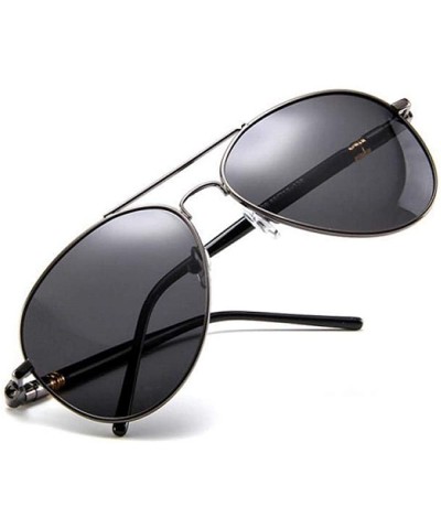Aviator Sunglasses New Fashion Metal Frame Pilot Polarized UV400 Outdoor Drive 2 - 4 - C518YZUL9A5 $17.63