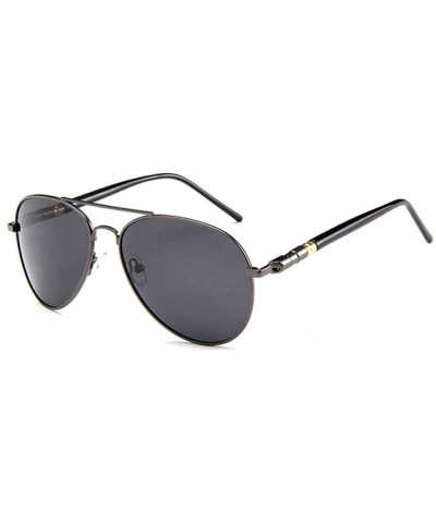 Aviator Sunglasses New Fashion Metal Frame Pilot Polarized UV400 Outdoor Drive 2 - 4 - C518YZUL9A5 $7.49