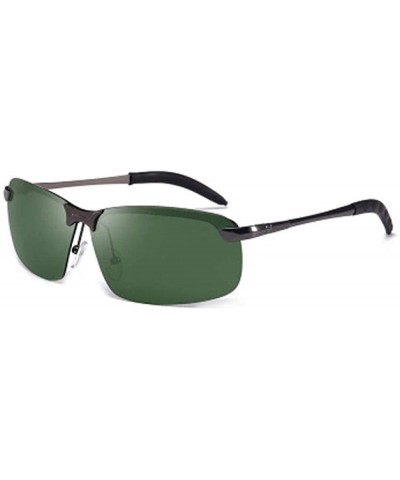 Sport Sports driving fashion polarized sunglasses square men's polarized sunglasses discolored sunglasses - CO190MUH92C $30.51