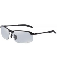 Sport Sports driving fashion polarized sunglasses square men's polarized sunglasses discolored sunglasses - CO190MUH92C $30.51