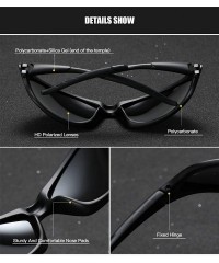 Sport Polarized Sport Sunglasses for Men Women Cycling Driving Fishing Running Golf Baseball - Brown Brown - CK193XI85TH $28.14