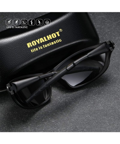 Sport Polarized Sport Sunglasses for Men Women Cycling Driving Fishing Running Golf Baseball - Brown Brown - CK193XI85TH $28.14