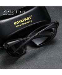 Sport Polarized Sport Sunglasses for Men Women Cycling Driving Fishing Running Golf Baseball - Brown Brown - CK193XI85TH $28.14