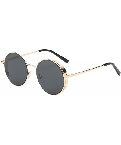 Rimless Sunglasses Vintage Glasses Eyewear Holiday - B - CX18QO3HUX6 $9.32