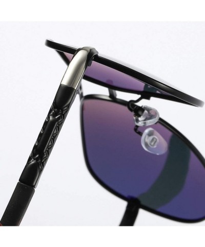Shield Men's Polarized Sunglasses Polarized Tactical Glasses 100% UV Protection Fashion Sunglasses (Color D) - D - CW199ATGY0...