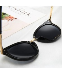 Oversized 2019 New Sunglasses Women Driving Mirrors Vintage Reflective Flat Lens Sun Glasses Female Oculos UV400 - C2 - CW199...