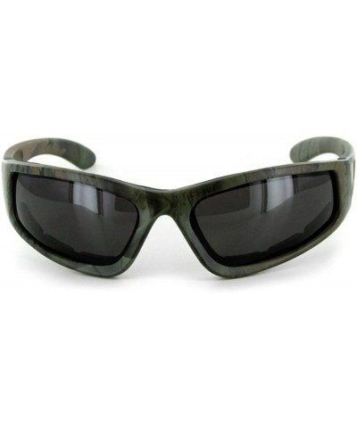 Goggle Camo Spex" Polarized Camouflage Sports Goggles for Active Men and Women - Dark Geen W/ Smoke Lens - CC11PTG81SP $44.58