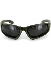 Goggle Camo Spex" Polarized Camouflage Sports Goggles for Active Men and Women - Dark Geen W/ Smoke Lens - CC11PTG81SP $44.58