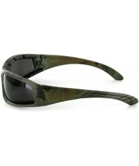 Goggle Camo Spex" Polarized Camouflage Sports Goggles for Active Men and Women - Dark Geen W/ Smoke Lens - CC11PTG81SP $24.31