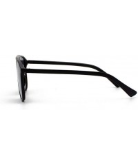 Semi-rimless Polarized Sunglasses Protection Fashion - Black - CE194YXSR9N $7.20