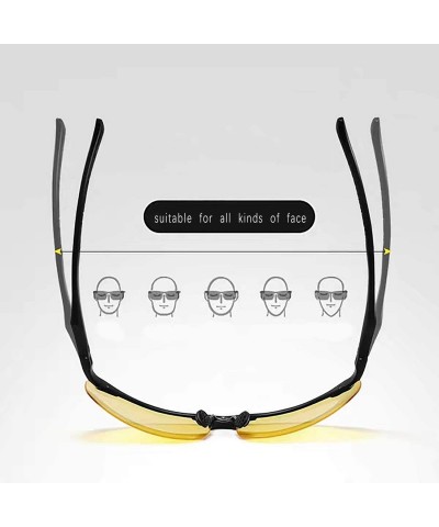 Goggle Polarizing Glasses Night Driving Glasses HD Vision Anti Glare Sunglasses For Men (color8) - Color8 - CH18XZXYEWL $29.64