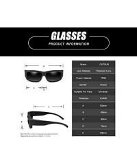 Goggle Wear Over Prescription Glasses Sunglasses Polarized Women Men - Wine - CK18UYRGOHG $32.87