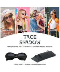 Sport Oversized Colorful One Piece Square Sunglasses Flat Gradient Transparent Lenses Party Sun Glasses - Oval Black - CP18S9...