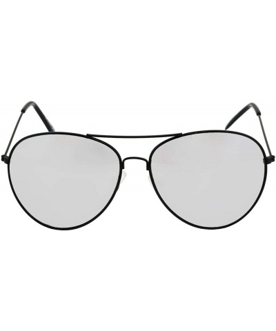 Aviator Super Oversized Big XL Wide Frame Extra Large Aviator Sunglasses Mirror Lens 150mm - C01874ECCKO $7.84