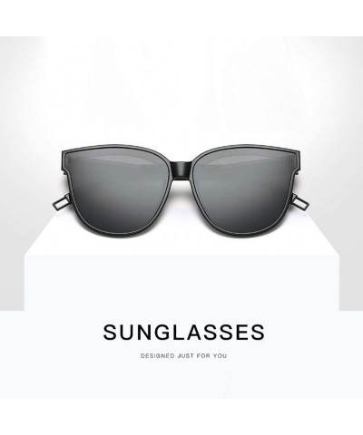 Oversized Fashion Sunglasses Lightweight Transparent - M - C9194YNAURE $8.27