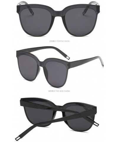 Oversized Fashion Sunglasses Lightweight Transparent - M - C9194YNAURE $17.00