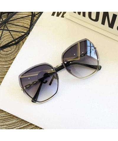 Rimless Rimless Sunglasses Metalshades Fashion Eyewear - CI197T9I090 $73.26
