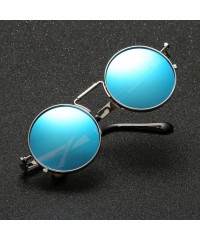 Round Sunglasses Vintage Glasses Integrated - G - CH18DQUCQ73 $18.56