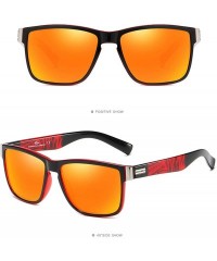 Sport Polarized Sunglasses cycling sunglasses Mirrored - Green - CL18UK2Q3CQ $26.34