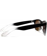 Oval New Vintage Horned Rim Sunglasses - Blue - CM12E0DXRZJ $23.22