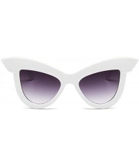 Butterfly Oversized Sunglasses Women Fashion Retro Butterfly Sunglass Brand C6Green - C6green - CA18YZWLAYK $18.24